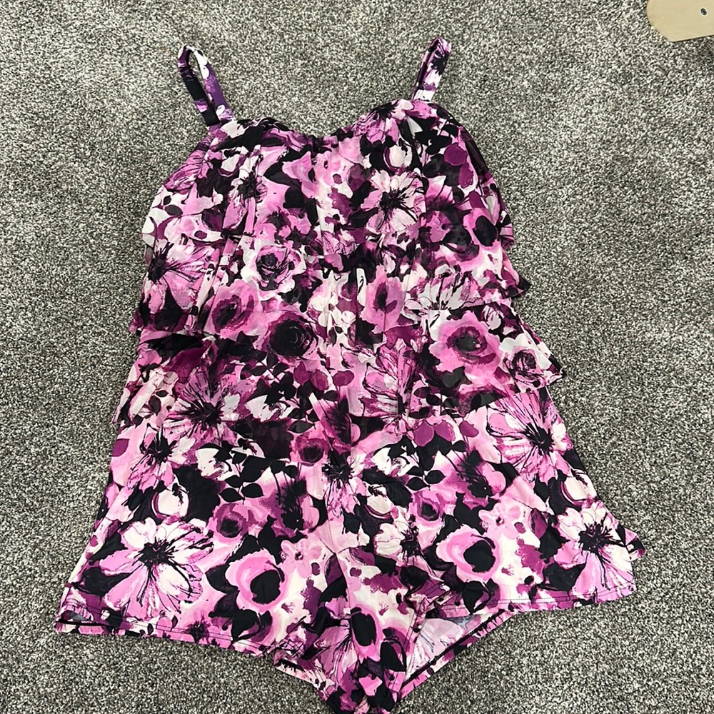 Fit 4 U - fit 4 ur hips, romper bathingsuit. Size 20W